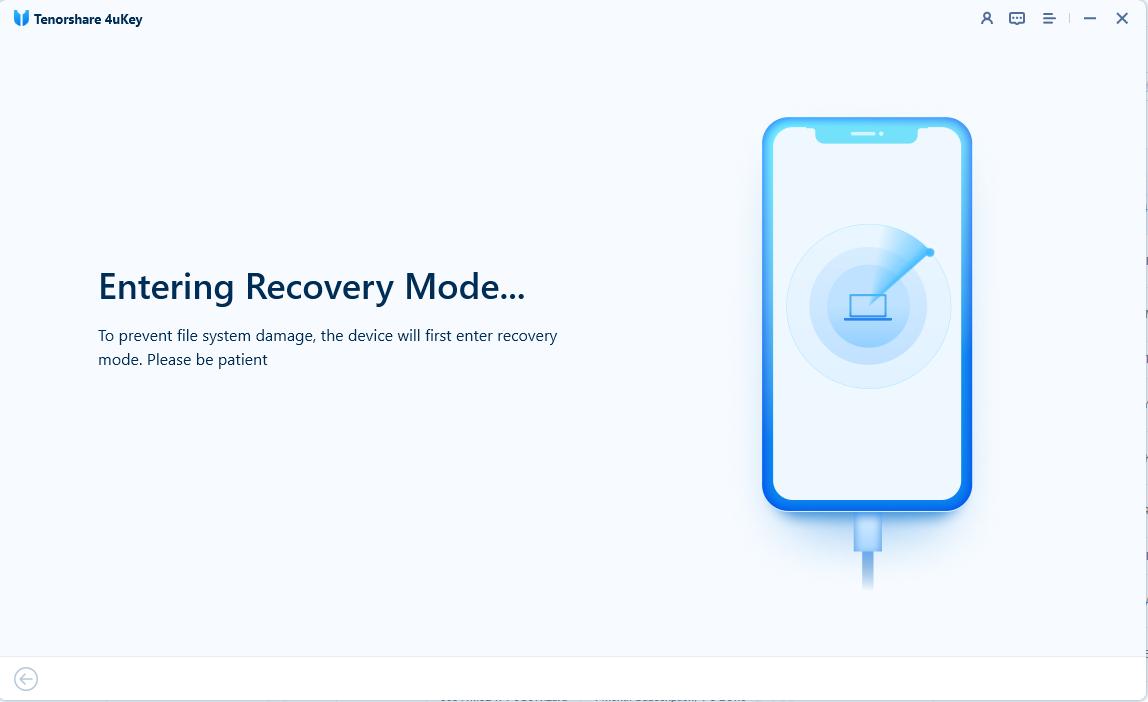 iphone 5 entering recovery mode