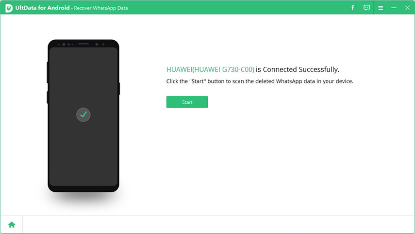 connect with ultdata for android successfully