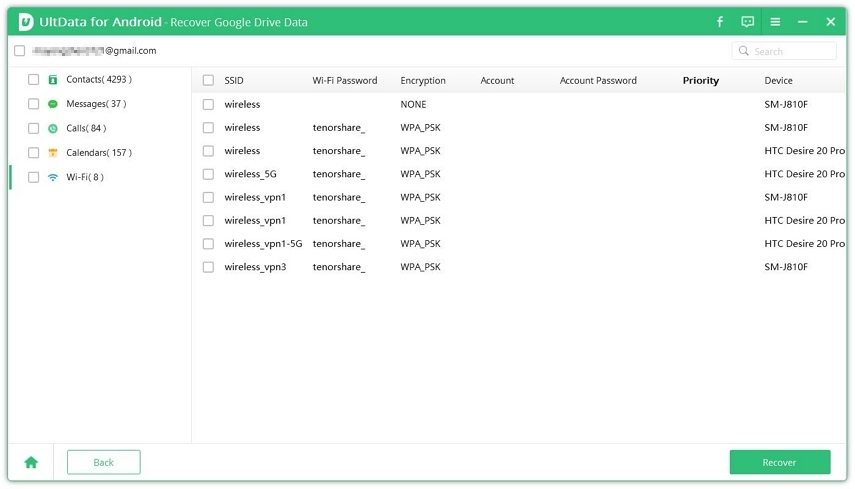 show wi-fi password android without root