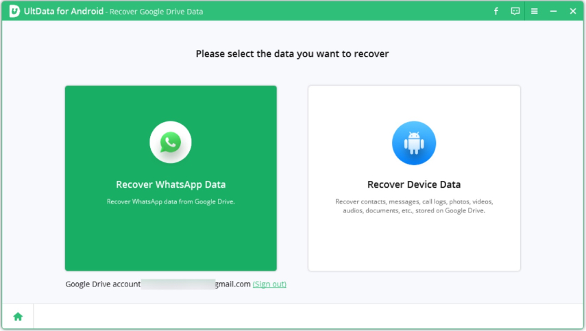 how to download whatsapp backup file from google drive to pc