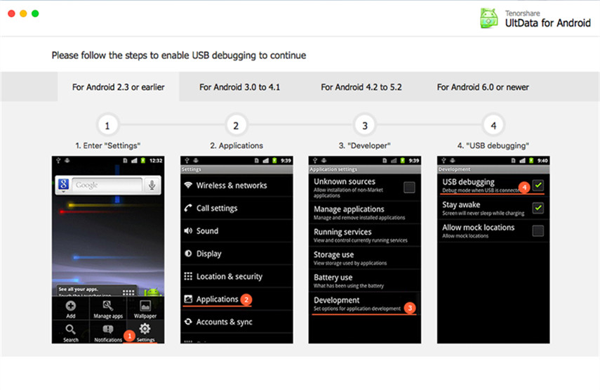 ULTDATA for Android. Pkpass Android.