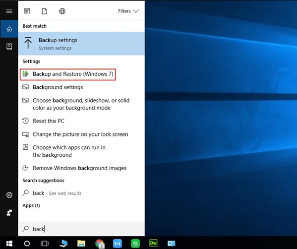 back up data before factory reset