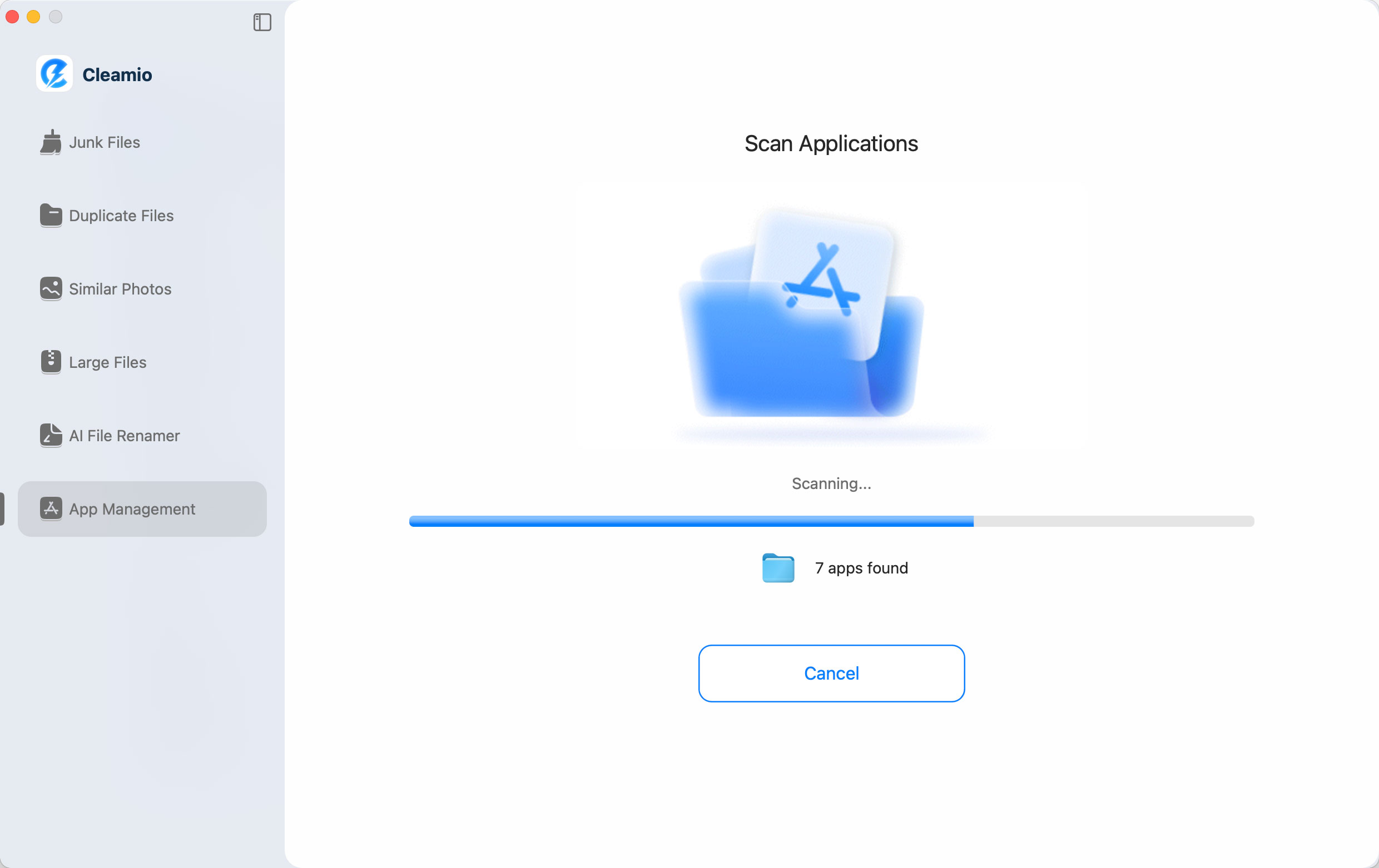 scanning mac installed apps