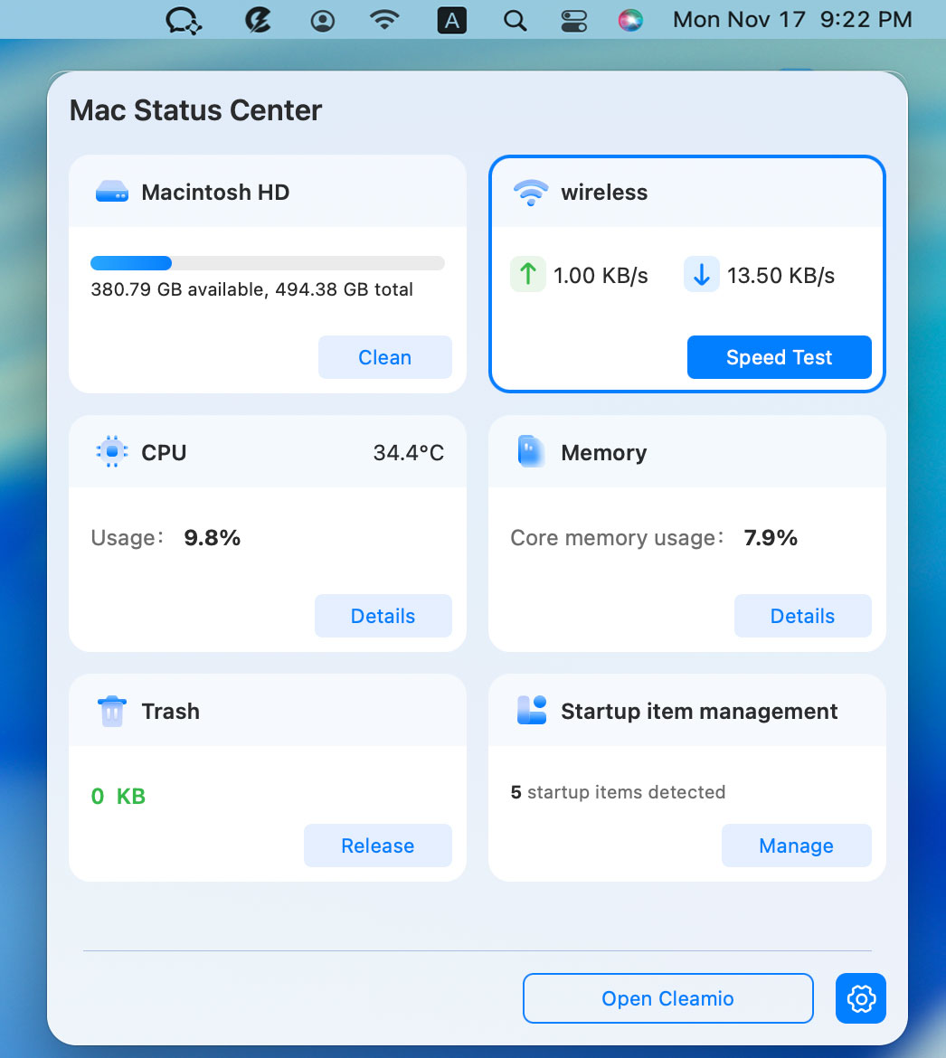 Select Network Module