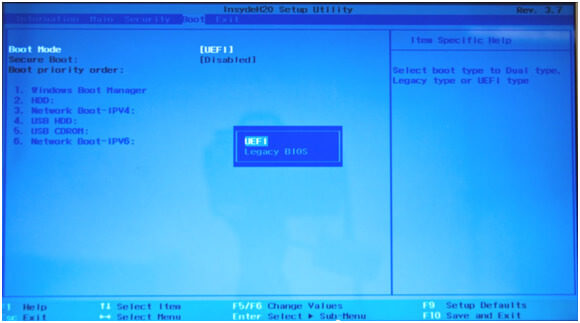 insydeh2o bios update