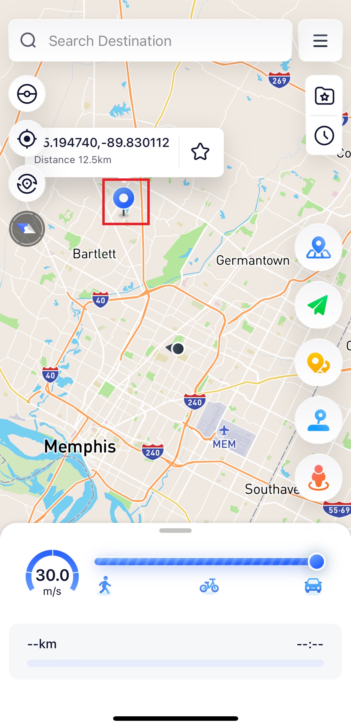 how to use ianygo ios app to change location