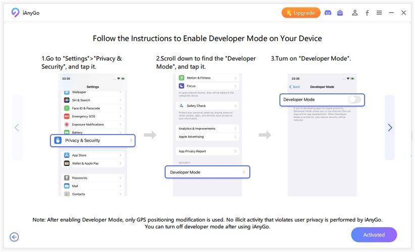 Comment utiliser iAnyGo iOS APP pour modifier la localisation de l'iPhone