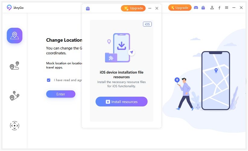 Comment utiliser iAnyGo iOS APP pour modifier la localisation de l'iPhone