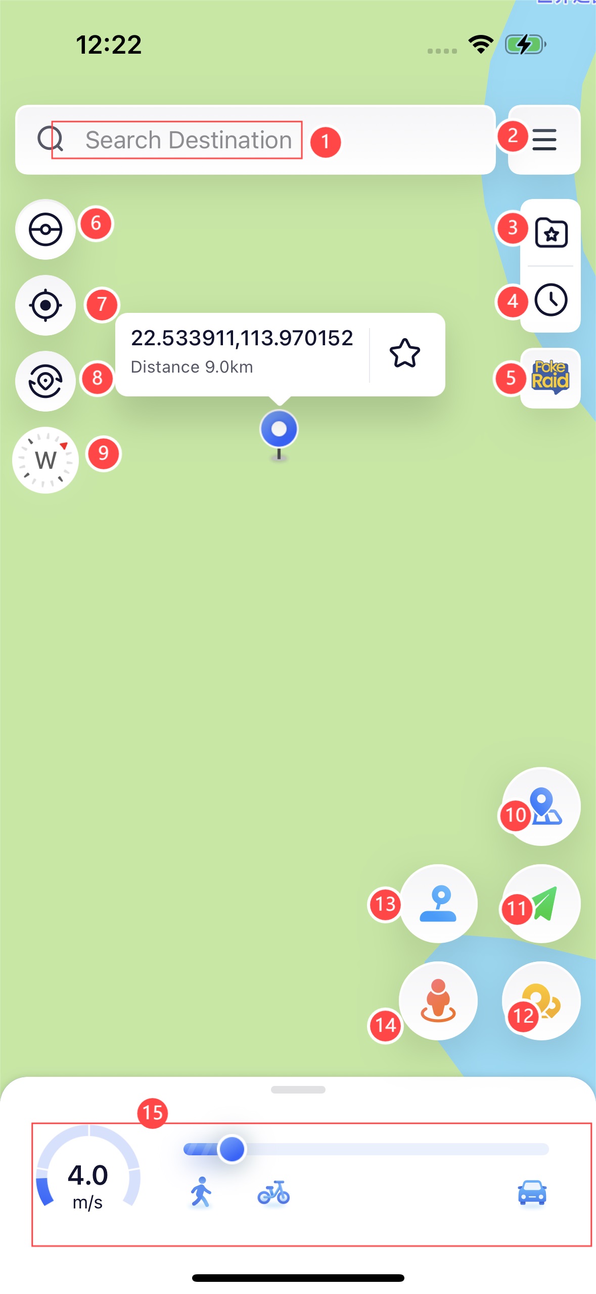 hjow to use ianygo ios app to change location