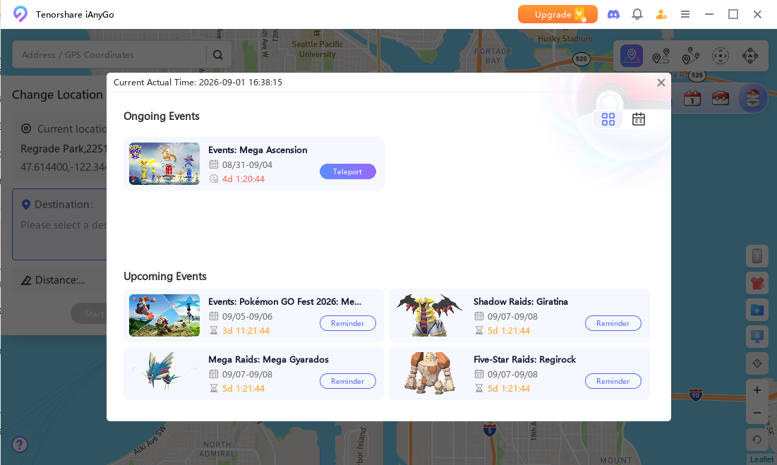Ongoing and Upcoming Pokémon GO Events