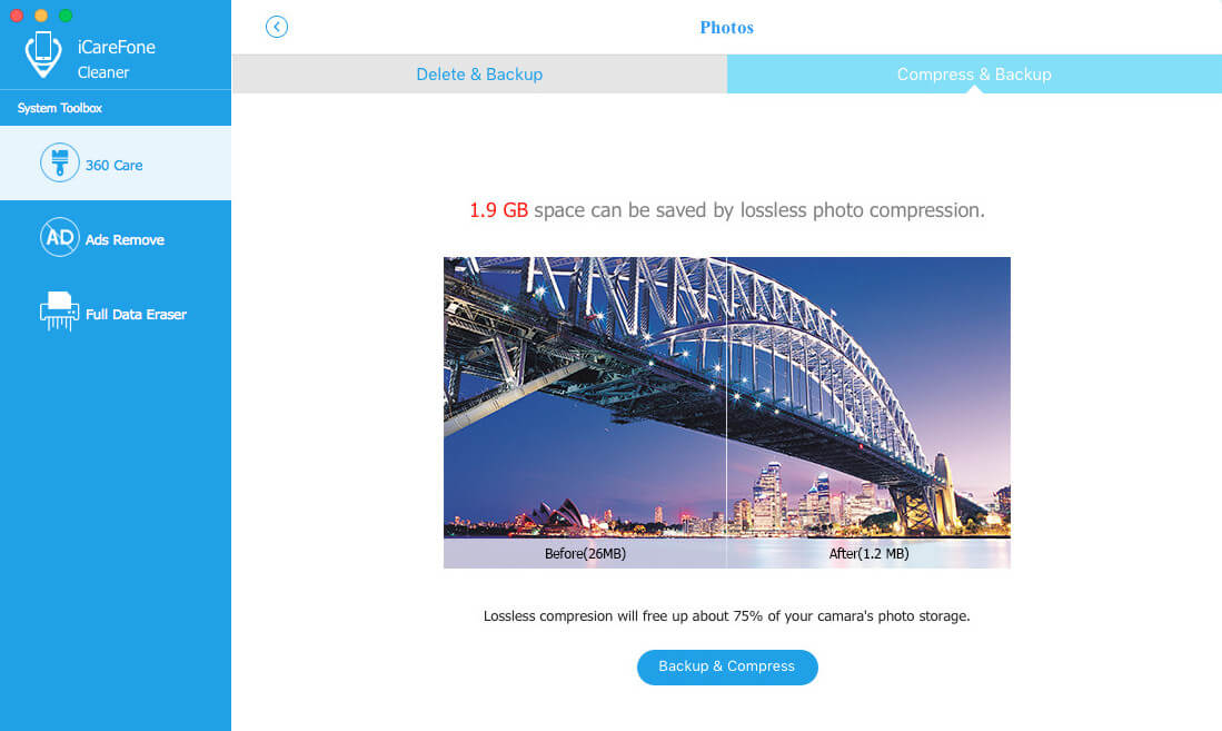 Photo Backup & Compression