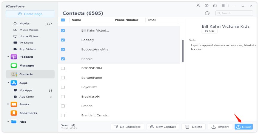 import contacts