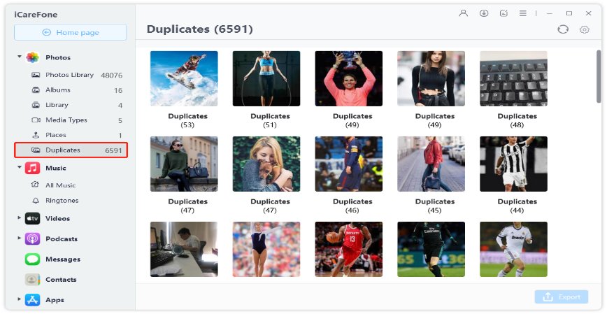 delete ios duplicates