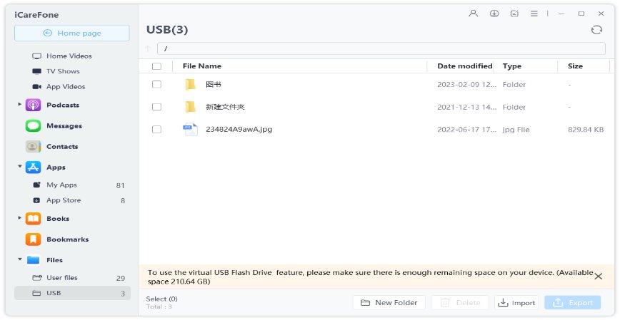 manage iPhone data