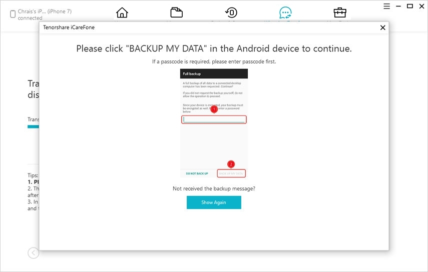 Backup My Data