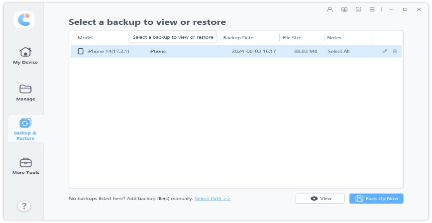 itunes backup viewer