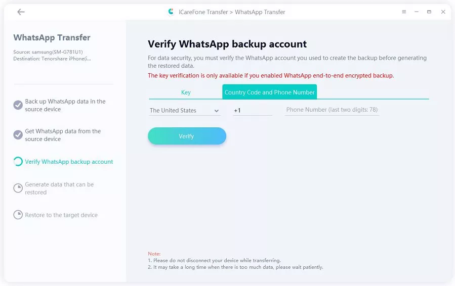 android'den iphone'a whatsapp nasıl aktarılır - 3