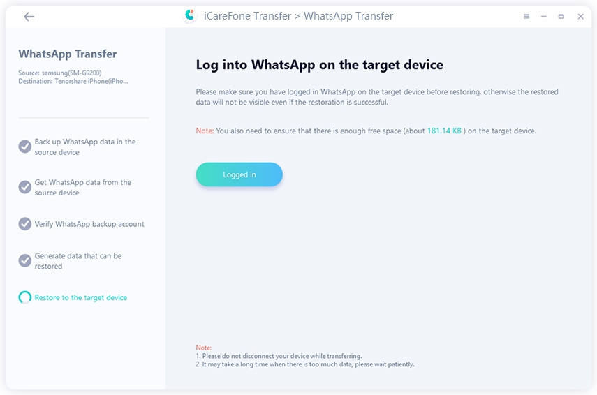 whatsapp transfer between android and iphone