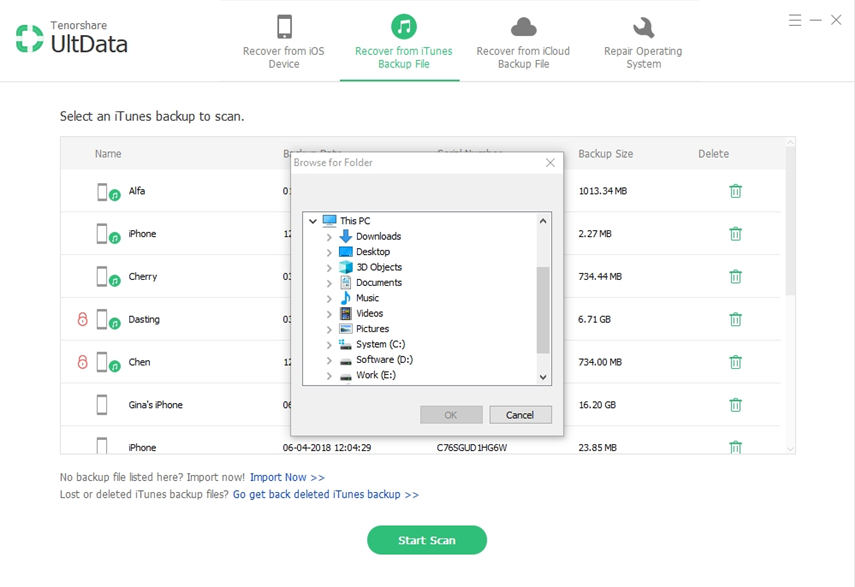 retrieve lost/deleted files for ios 9.3 device