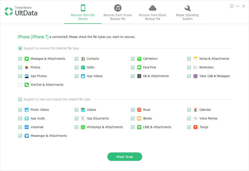 recover lost data for ios 9.3