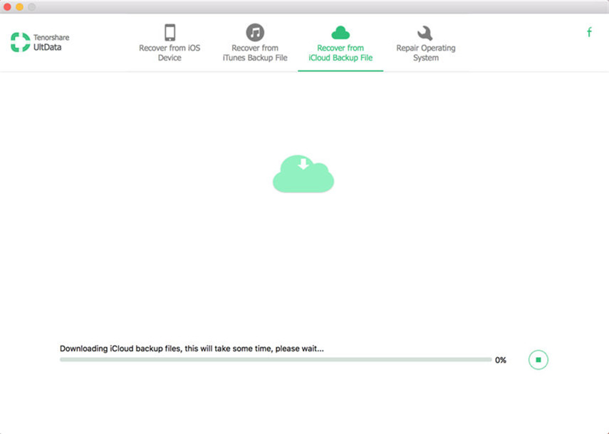 restore from icloud backup