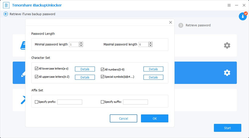 itunes backup password recovery