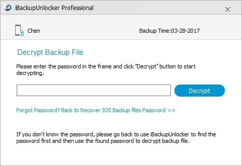remove password