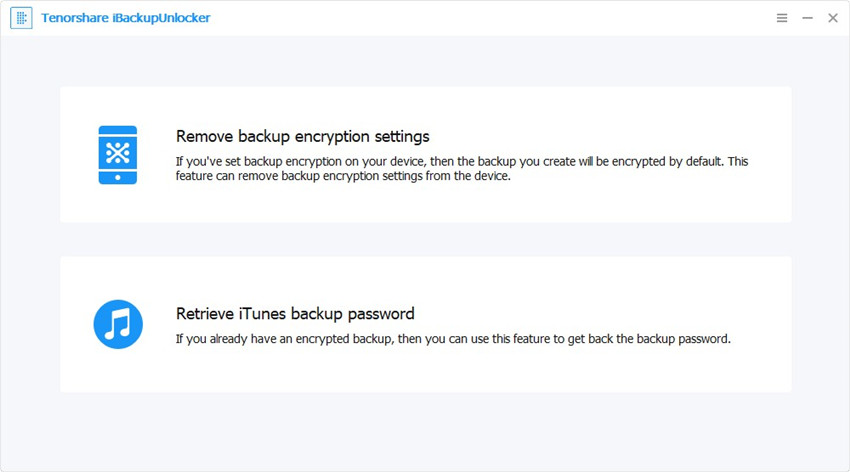 Tenorshare iPhone Backup Unlocker 5.2.8 full