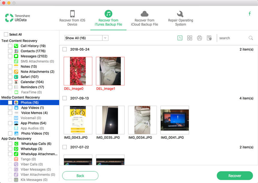 Recover iPhone WhatsApp contacts, messages, history from iCloud on Mac