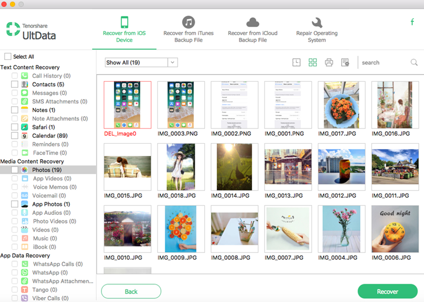 recover data from ipod touch 5 to mac