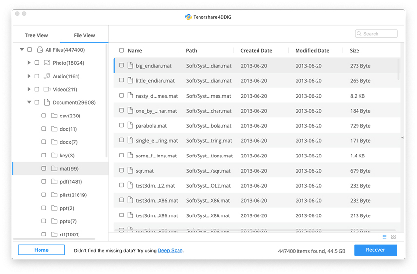 recover lost word on mac
