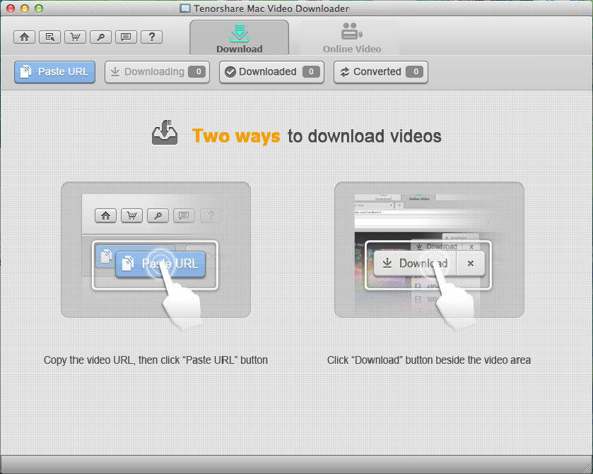 URL кнопка. Youtube Video downloader for Mac. Url кнопки