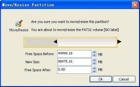 delete partition