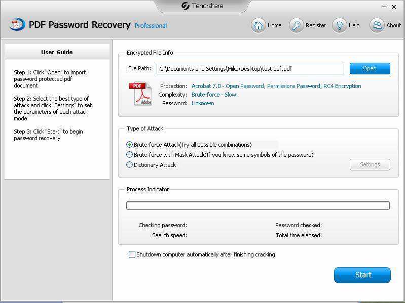 pdf password recovery online free