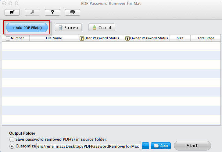 Import Restricted PDF files