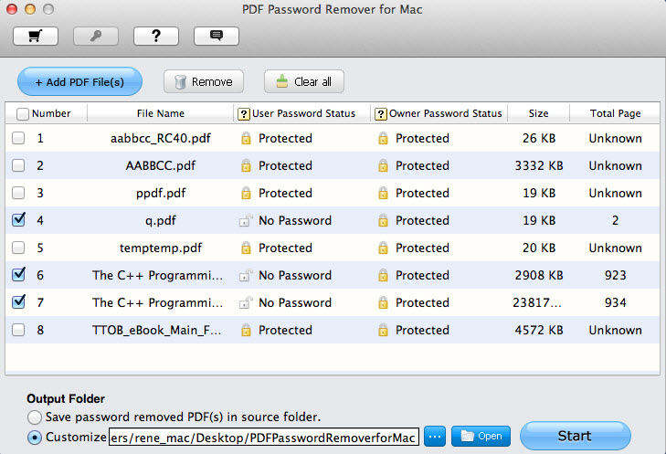 Specify Output Path for Decrypted PDF Files