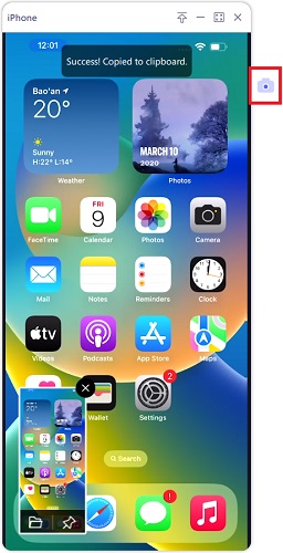 ios screenshots on pc