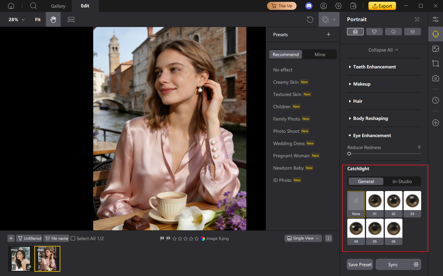 PixPretty Catchlight