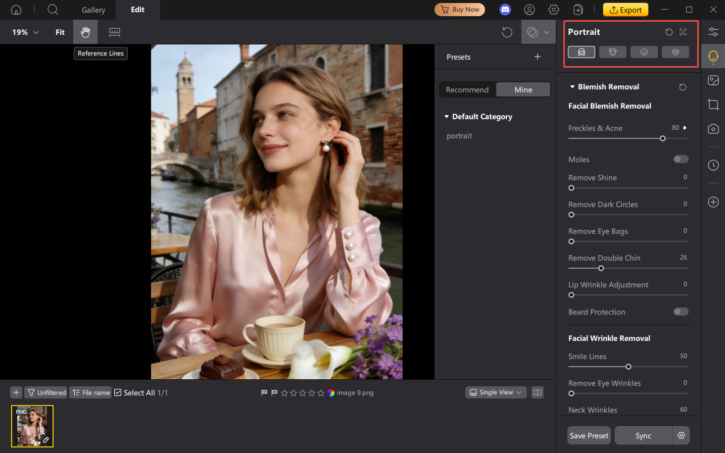 PixPretty Face Detection