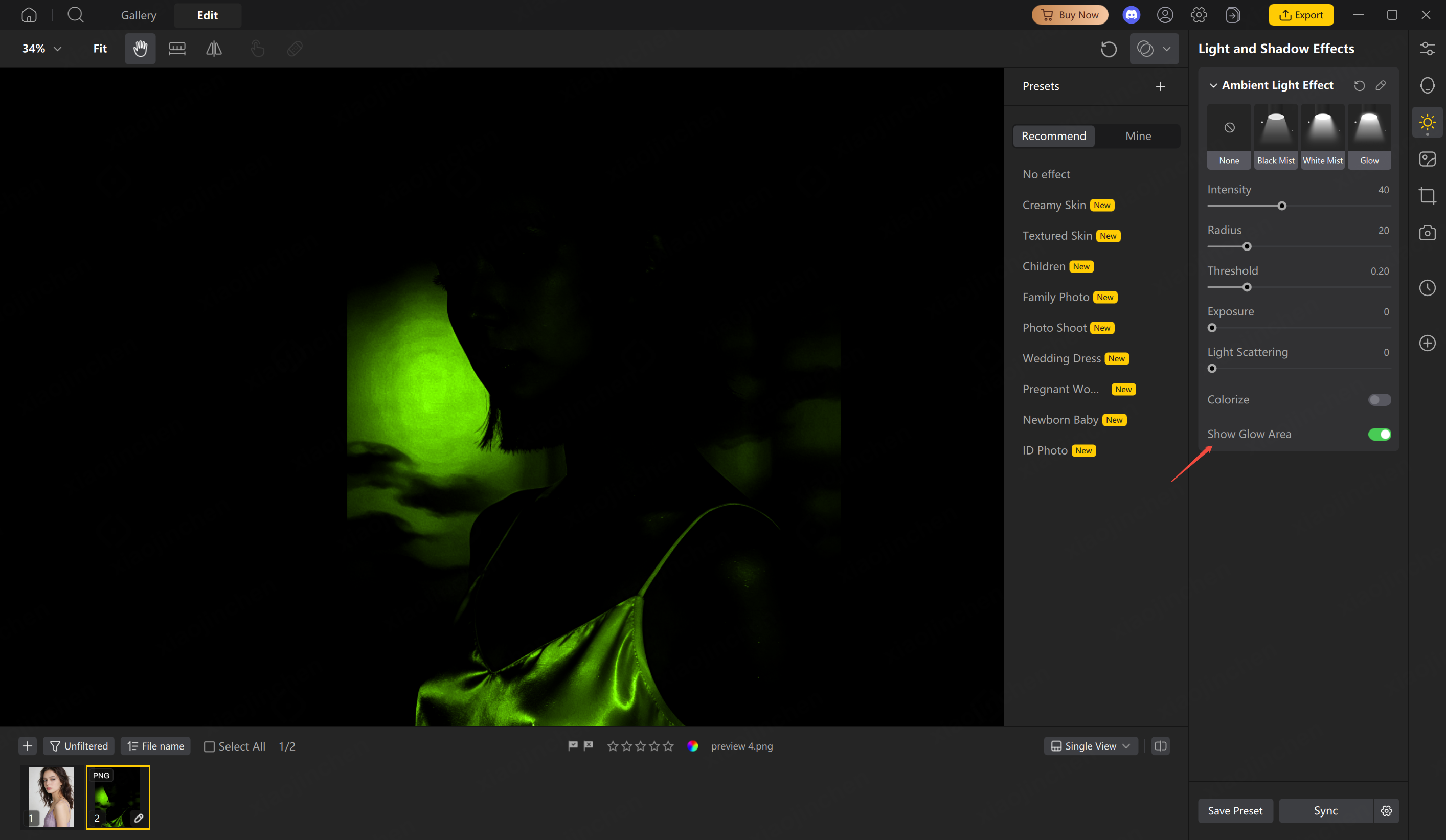 PixPretty Ambient Light Show Glow Range