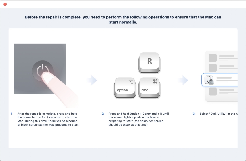 reiboot repair t2 system 