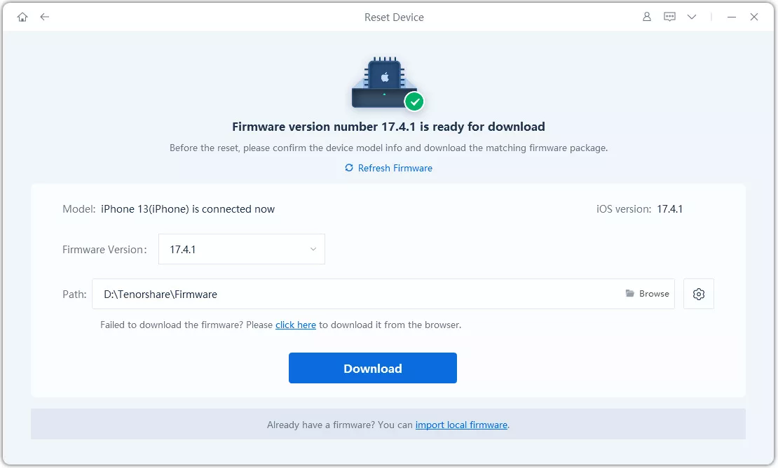 enable low power mode
