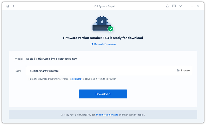 firmware package reiboot