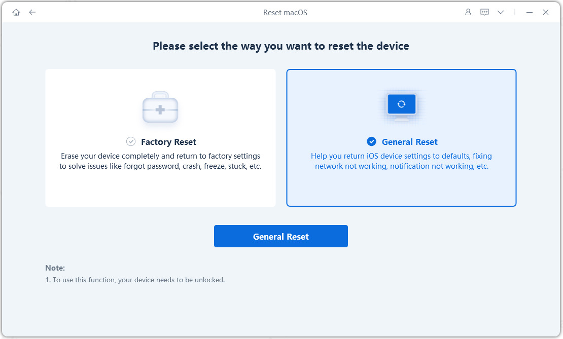 Tenorshare ReiBoot Guide - Reset iPhone with Factory Reset & General Reset