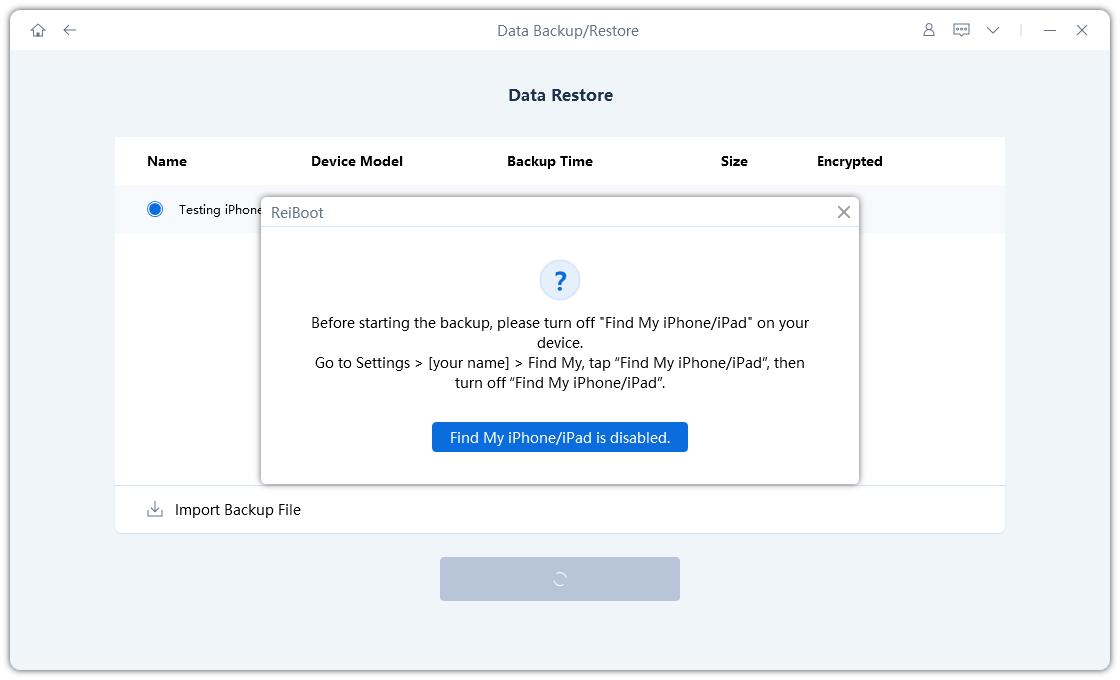отключить функцию найти iPhone