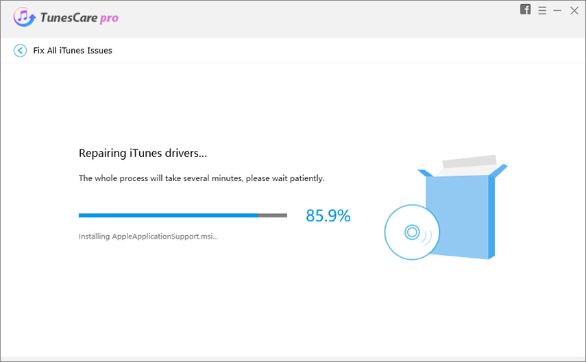 repairing itunes drivers