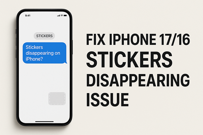 iphone stickers recovery