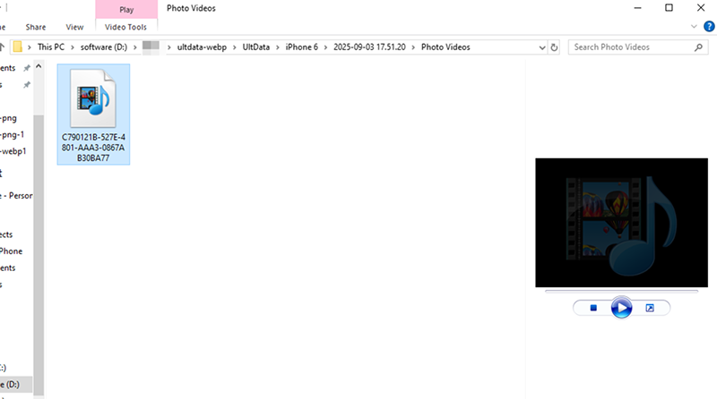 preview and save
