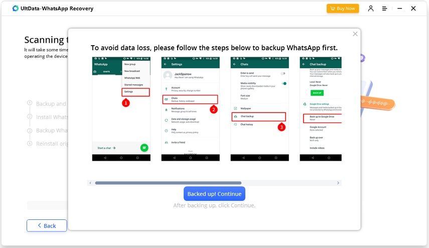 recover deleted whatsapp images with ultdata whatsapp recovery
