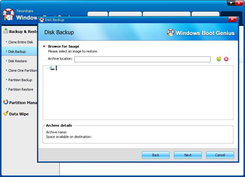 disk backup